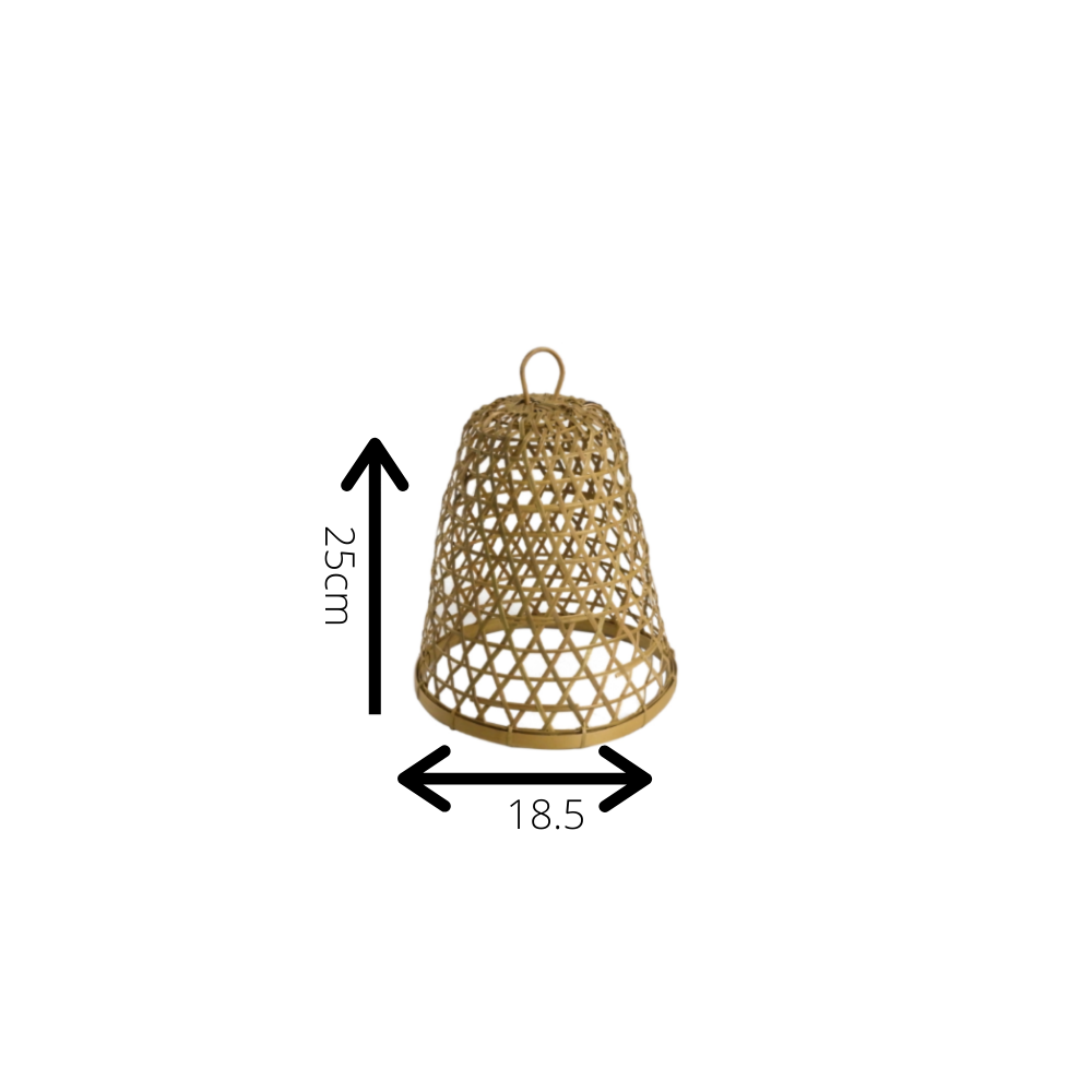 Bamboo Bell Style Birdcage Hanging Lantern