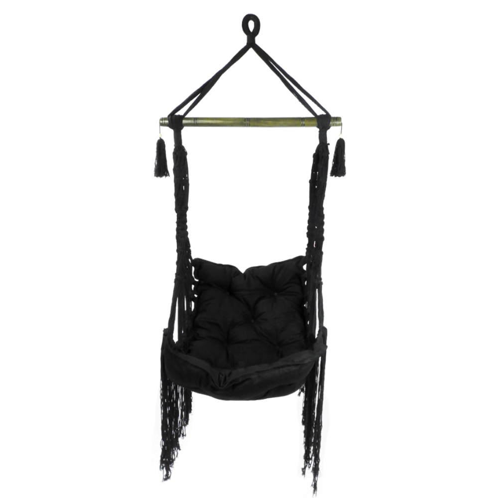 Black Evoke Hammock Chair