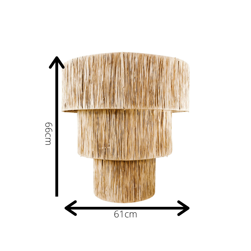 Omorfia Raffia Pendant Light Shade Small