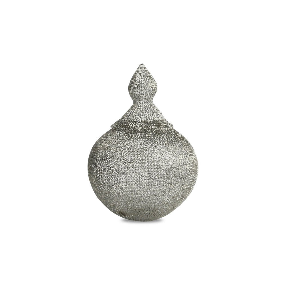Silver Crotchet Mee.ka Orb