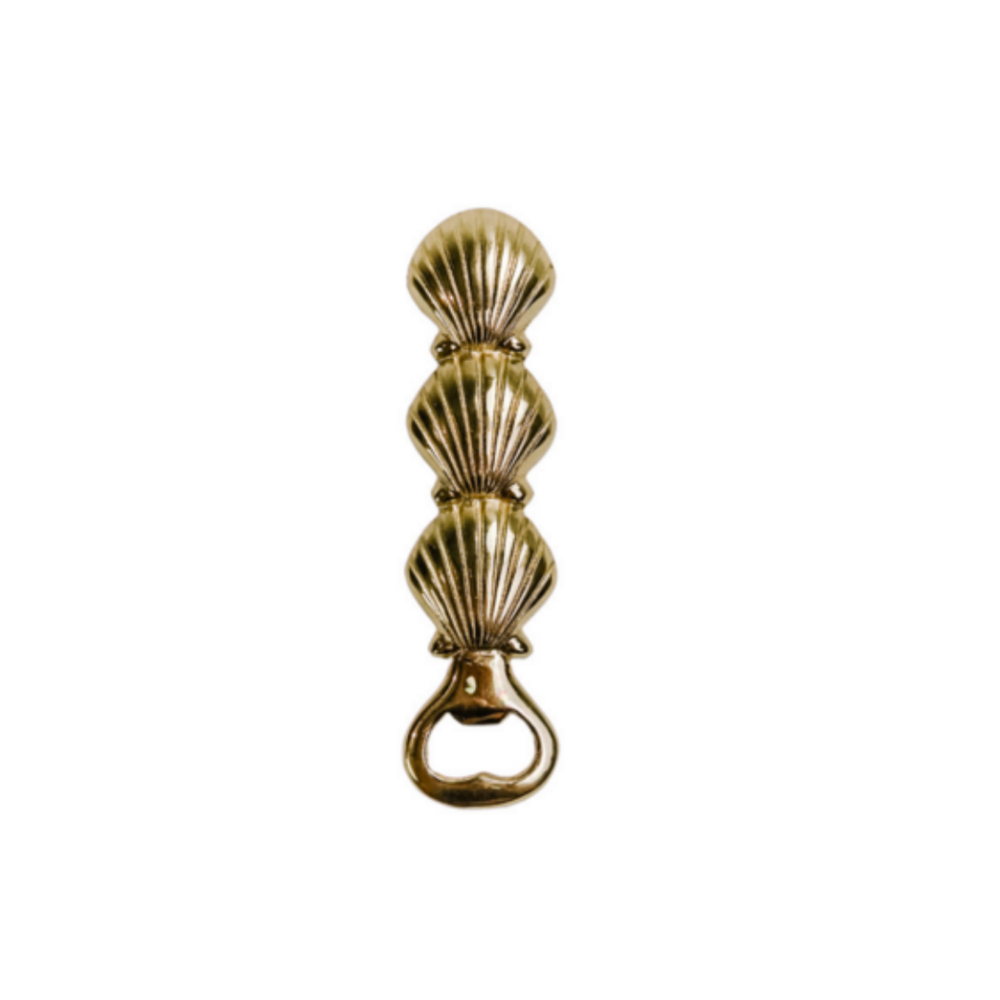 Gold Sea Shell Bottle Opener
