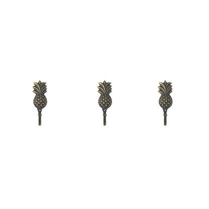 Small Brass Pineapple Wall Hook