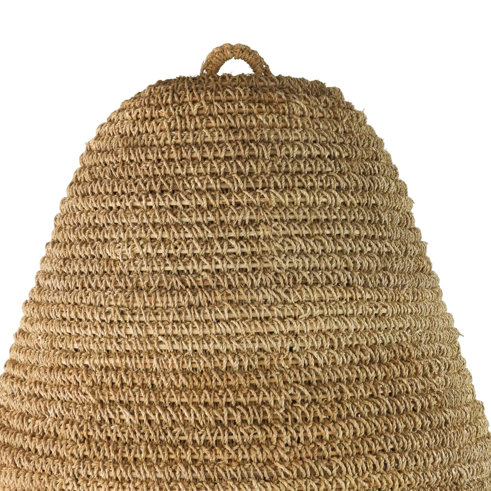 Mahiki Fringed Seagrass Pendant Light Shade Large