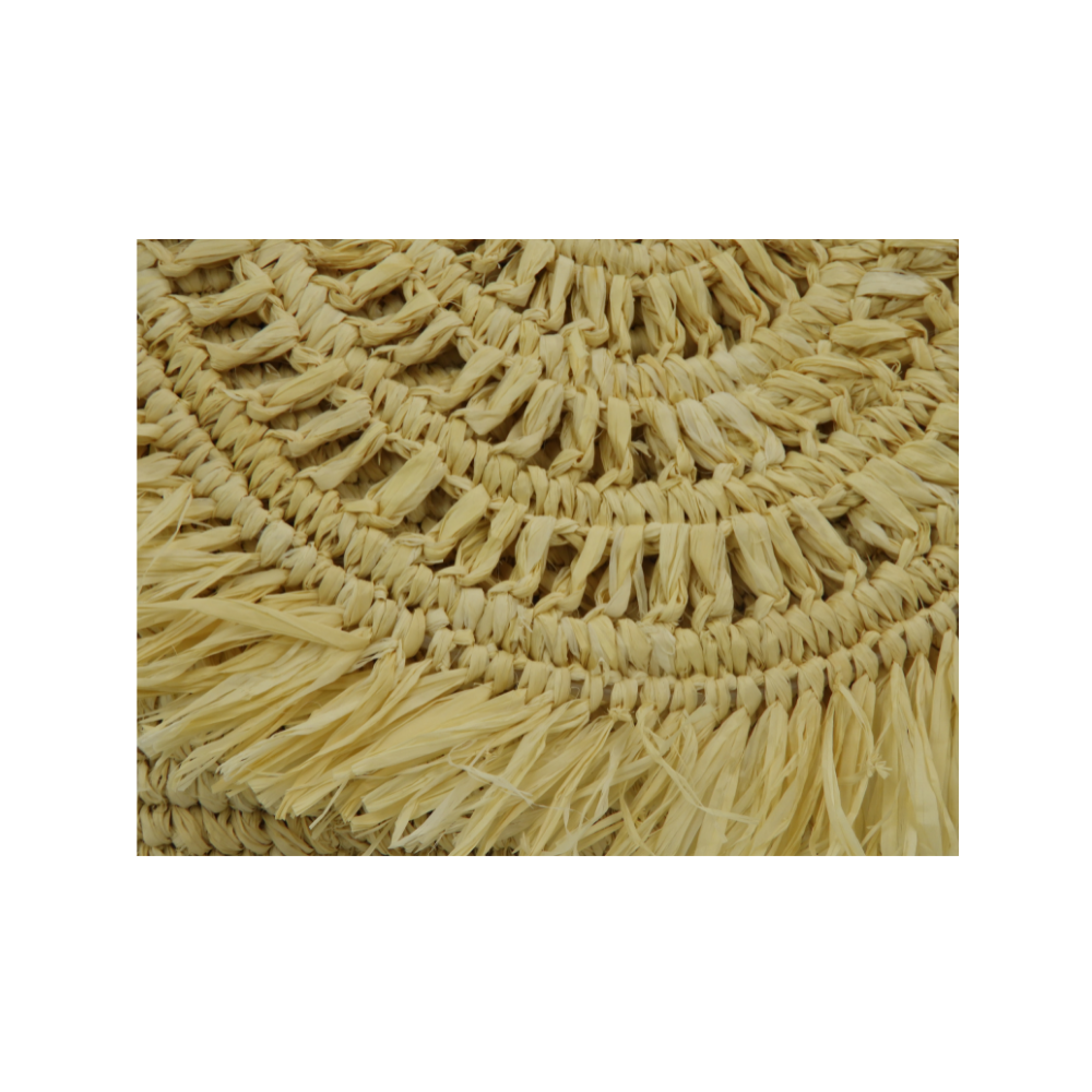 Summertime Raffia Clutch