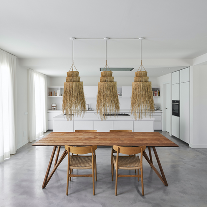 Anisha 3 Tier Alang Alang Pendant Light Shade (Small)