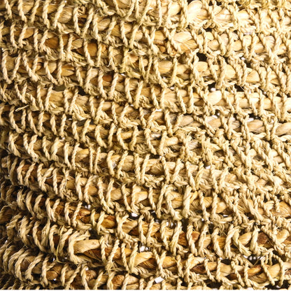 Natural Seagrass Woven Mission Pot