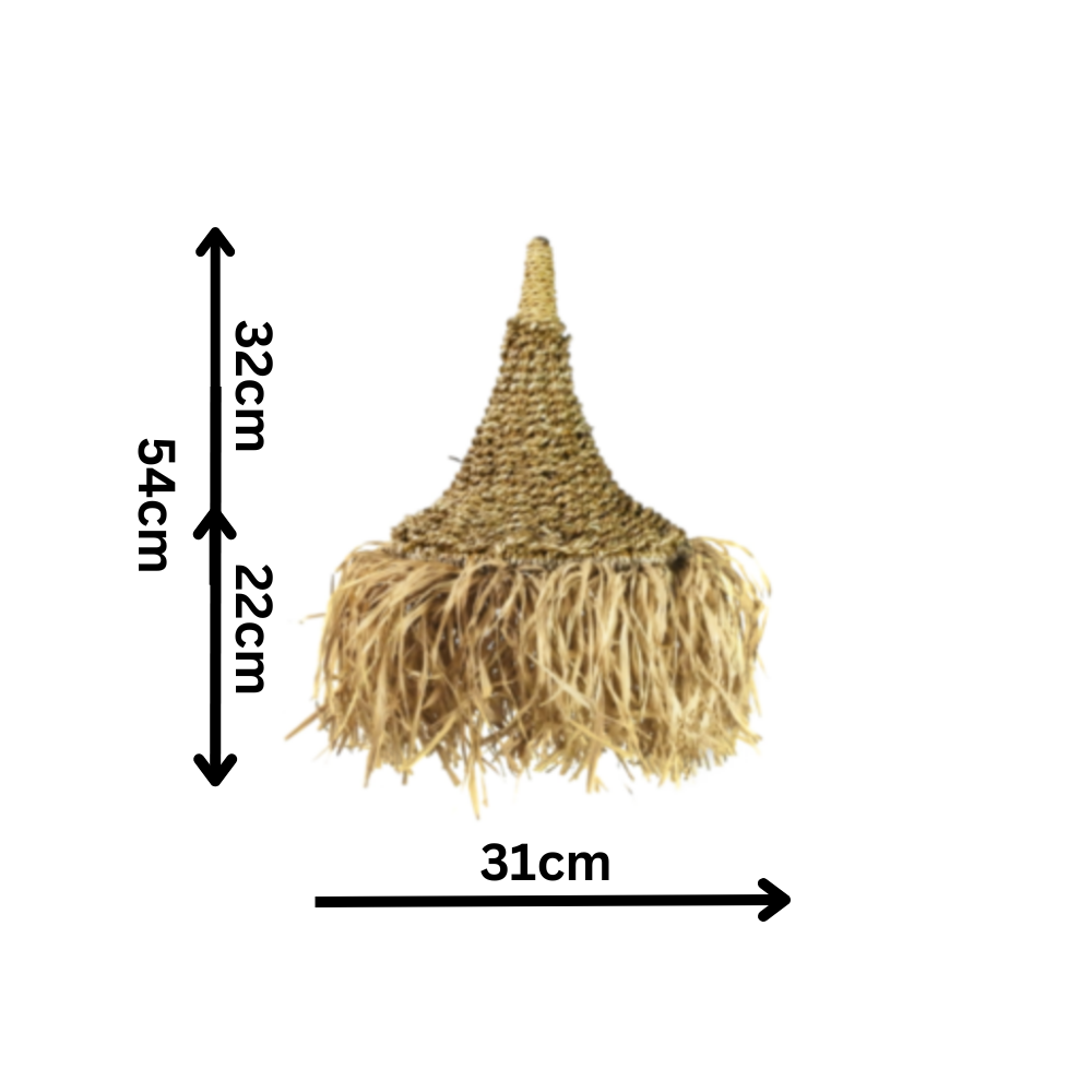 Wild Jungalo Seagrass Pendant Light