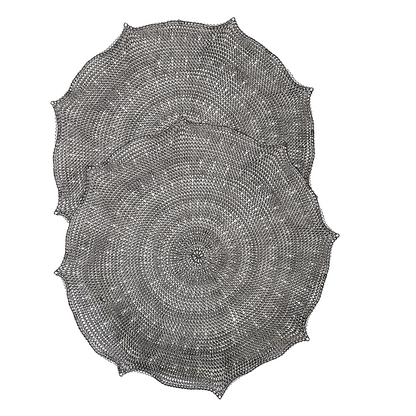 Black Mee.ka Placemat Set of 2