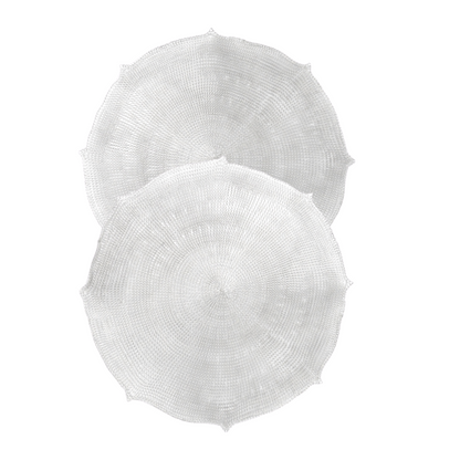 Silver Mee.ka Placemat Set of 2