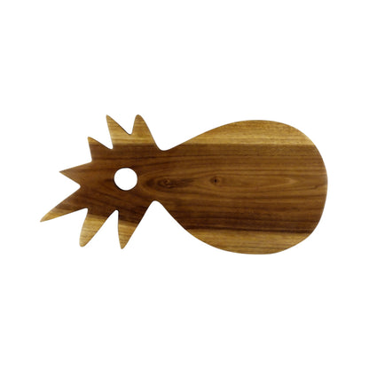 Natural Wood Pineapple Serving Board
