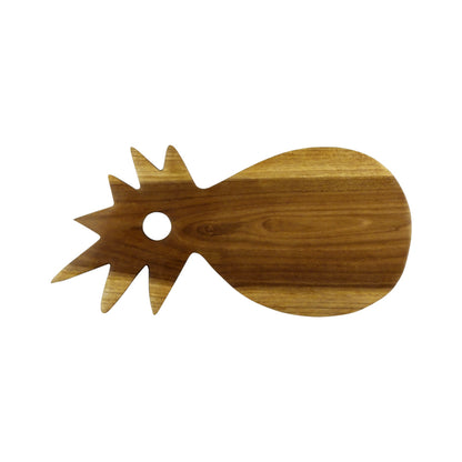 Natural Wood Pineapple Serving Board