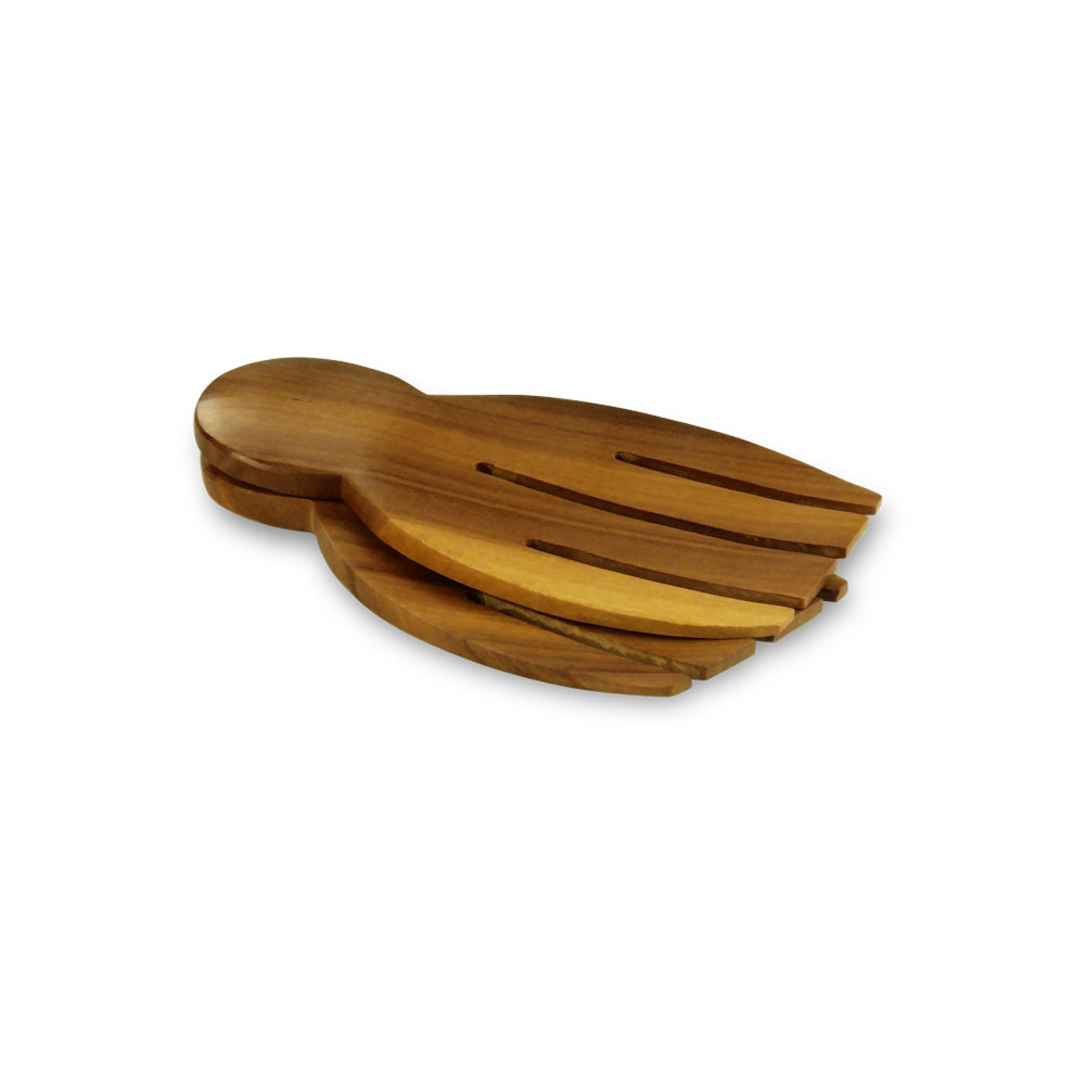Set Of Teak Salad Servers