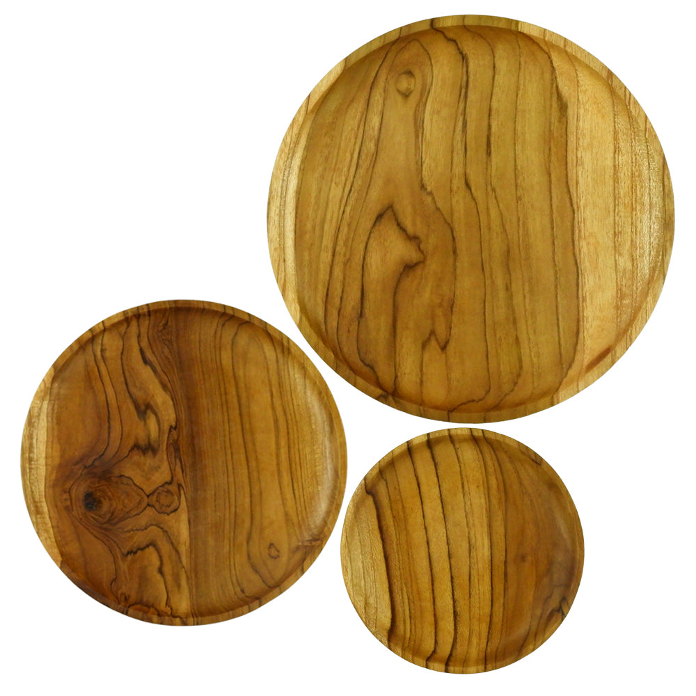 30CM Teak Dinner Plate