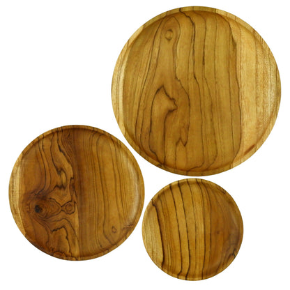 30CM Teak Dinner Plate