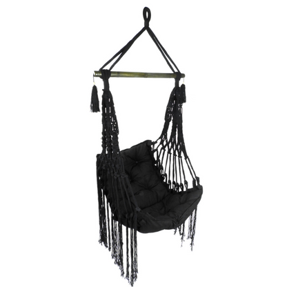 Black Evoke Hammock Chair