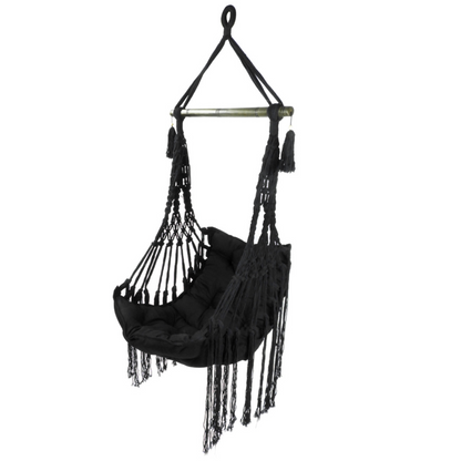 Black Evoke Hammock Chair