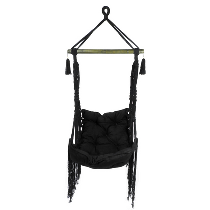 Black Evoke Hammock Chair