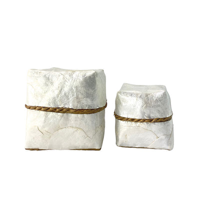Set of 2 Pearl Nesting Boxes