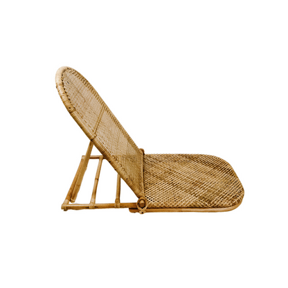 Luxe Salt & Co. Rattan Beach Lounger