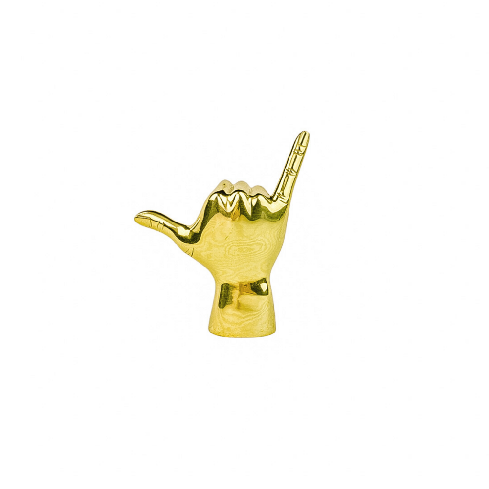 Brass Shaka Hand