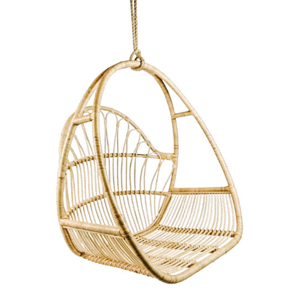 Luna Hanging Chair Natural