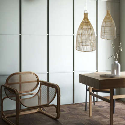Tahiti Natural Rattan Pendant Shade
