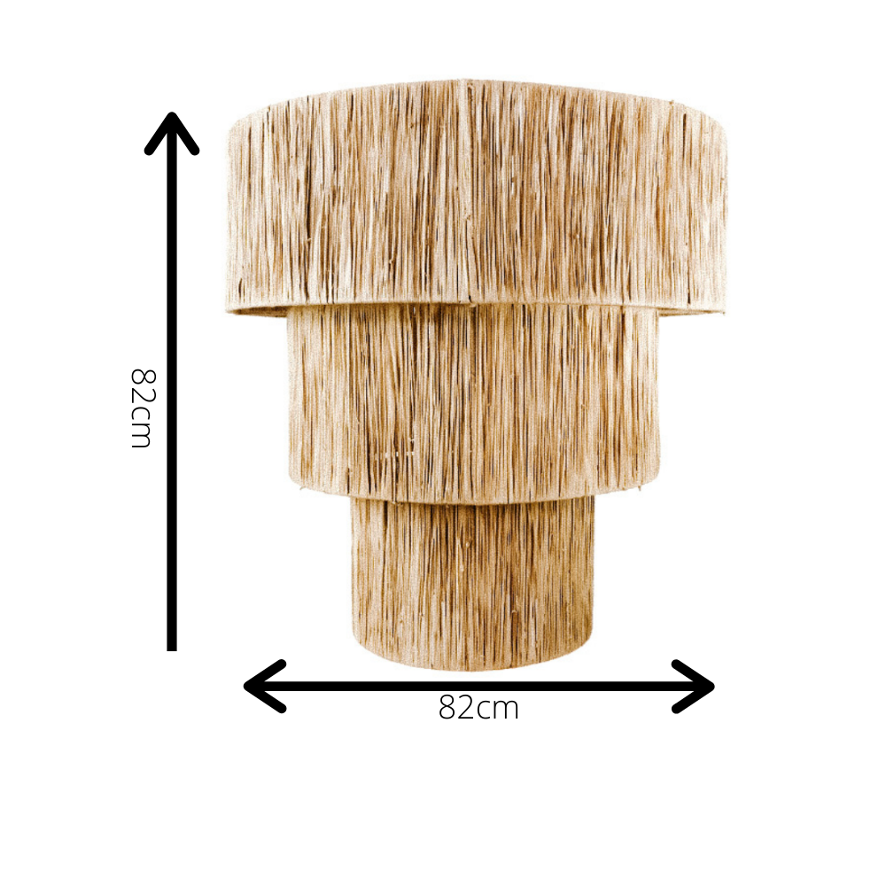 Omorfia Raffia Pendant Light Shade Large