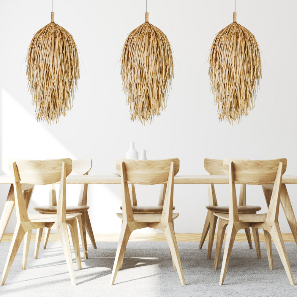 Amor Natural Rattan Pendant Light Shade