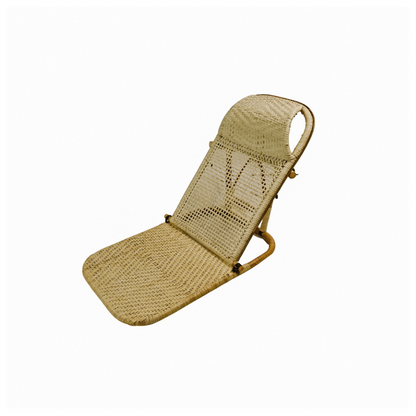 Luxe Salt & Co. Rattan Cushioned Beach Chair
