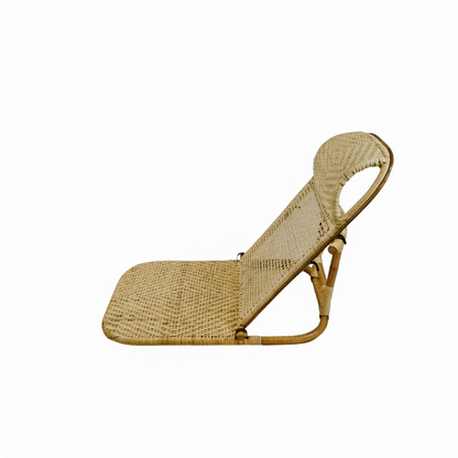 Luxe Salt & Co. Rattan Cushioned Beach Chair