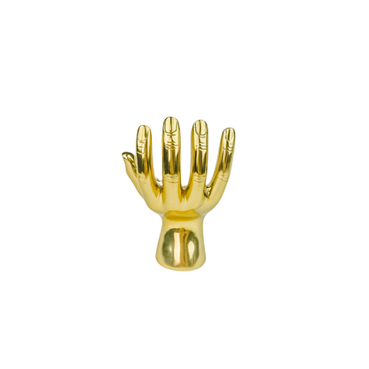 Open Palm Brass Hand Ornament