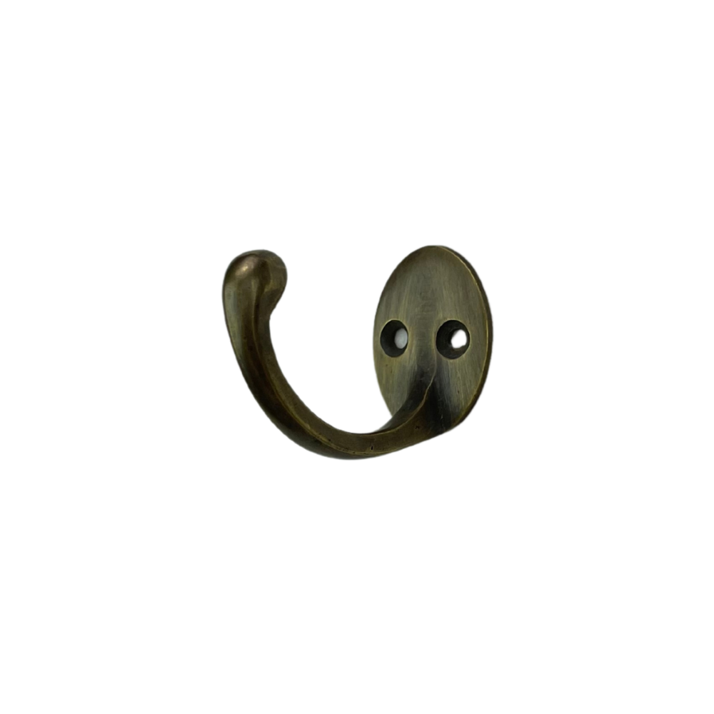 Antique Brass Hook Large