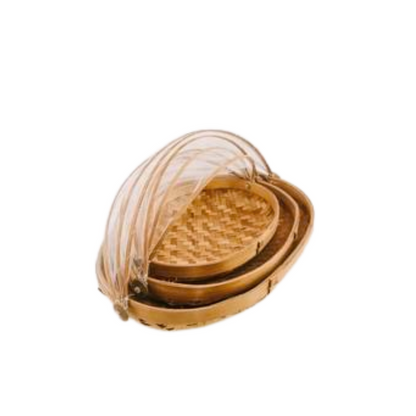 Set of 3 Nibble Huts (Oval)
