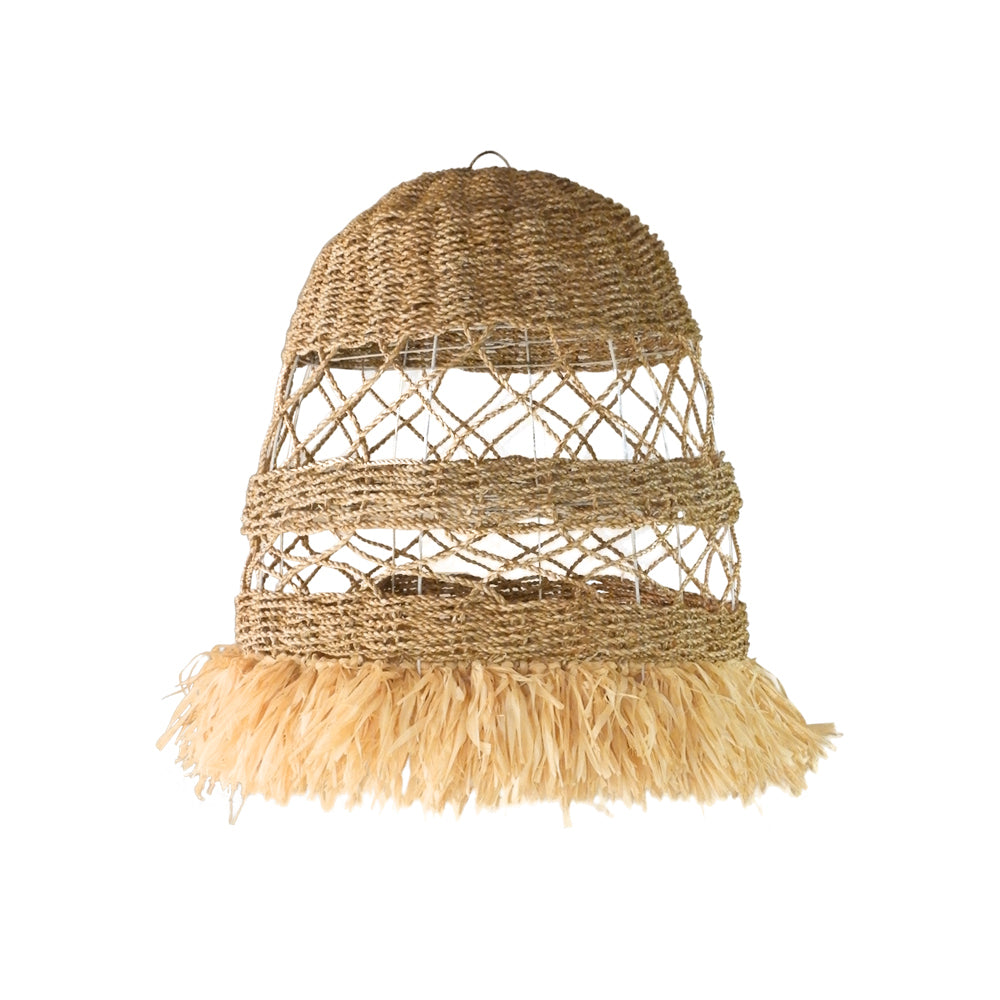 Avani Fringed Seagrass Pendant Light Shade