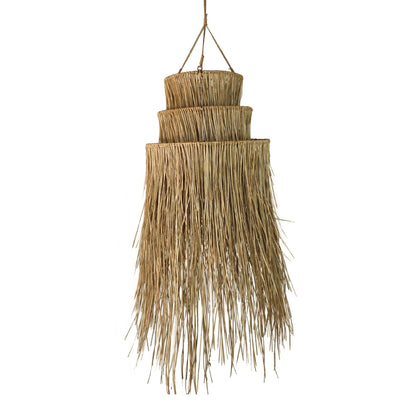 Anisha 3 Tier Alang Alang Pendant Light Shade (Small)