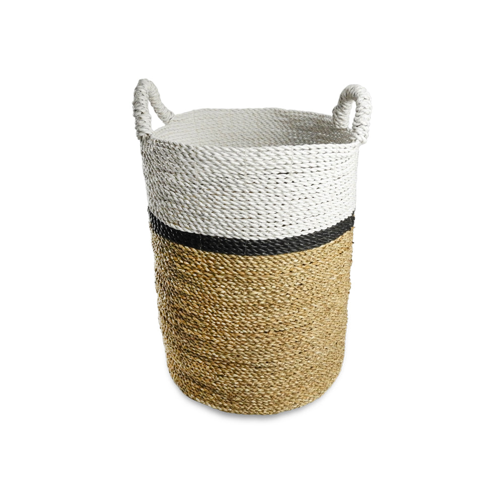 40L Byron Laundry Basket (Thin Stripe)