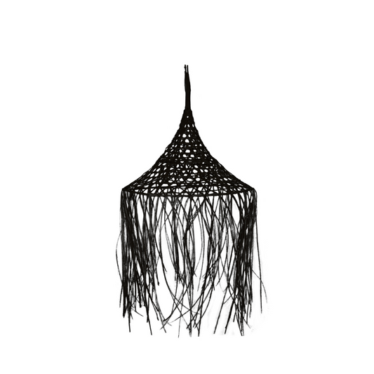 Mykonos Pendant Light Shade Large Black 60cm