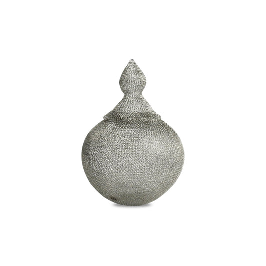 Silver Crotchet Mee.ka Orb