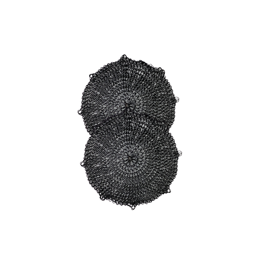 Black Mee.ka Drink Coaster Set of 2