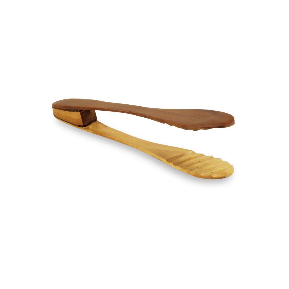 Teak Serving Tongs