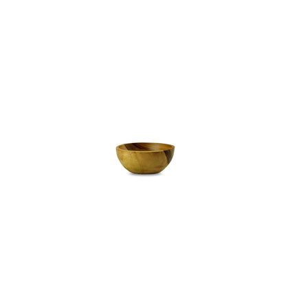 Natural Teak Pinch Bowl