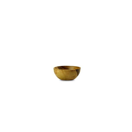 Natural Teak Pinch Bowl