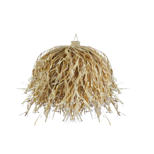 Ophelia Natural Raffia Pendant Light Shade Medium