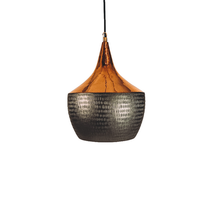 Lunara Copper & Matte Black Pendant Light Shade