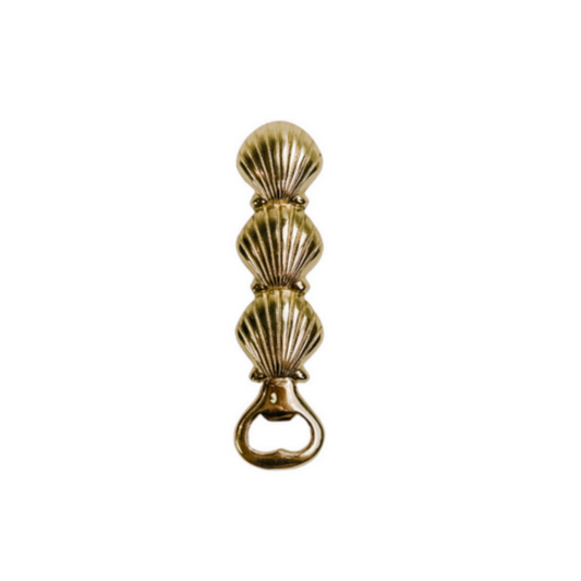 Gold Sea Shell Bottle Opener