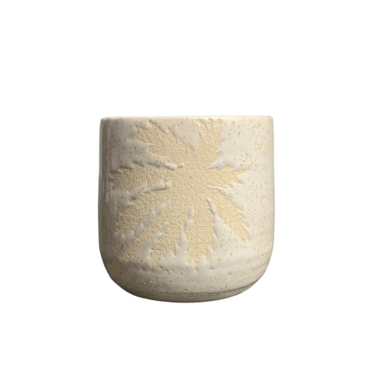 White Speckled Palm Tree Mug