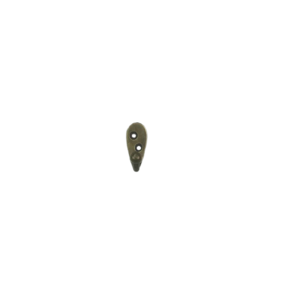 Antique Brass Hook Small