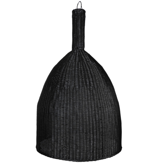 Zehra Black Rattan Voluminous Light Shade