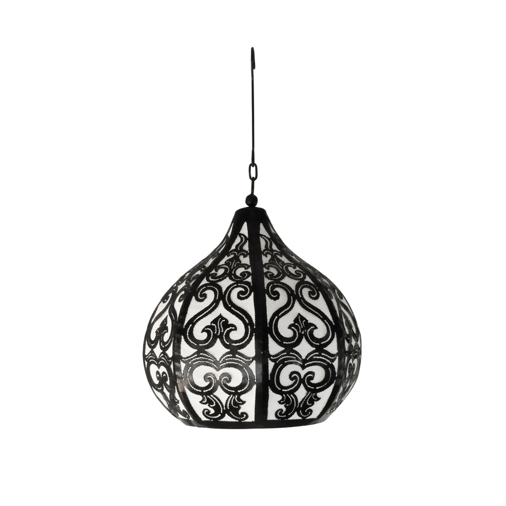 Moroccan Lotus Bud Hanging Lantern (Large)